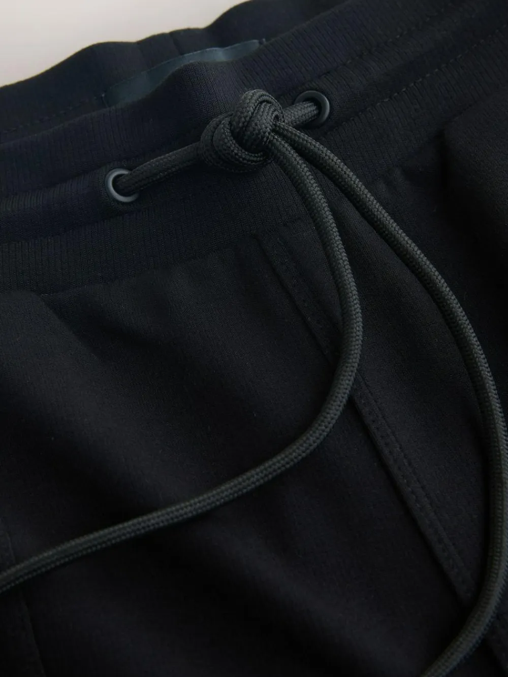 Next Black Tapered Jersey Joggers