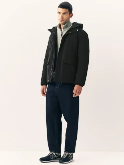 Next ThermoGen Parka Jacket with Borg Lining Black