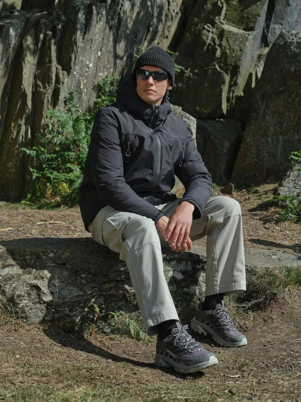 Sale Next ThermoGen Shower Resistant Wadded Jacket Black