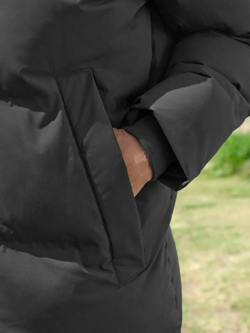 Best Next ThermoGen Shower Resistant Puffer Jacket Black