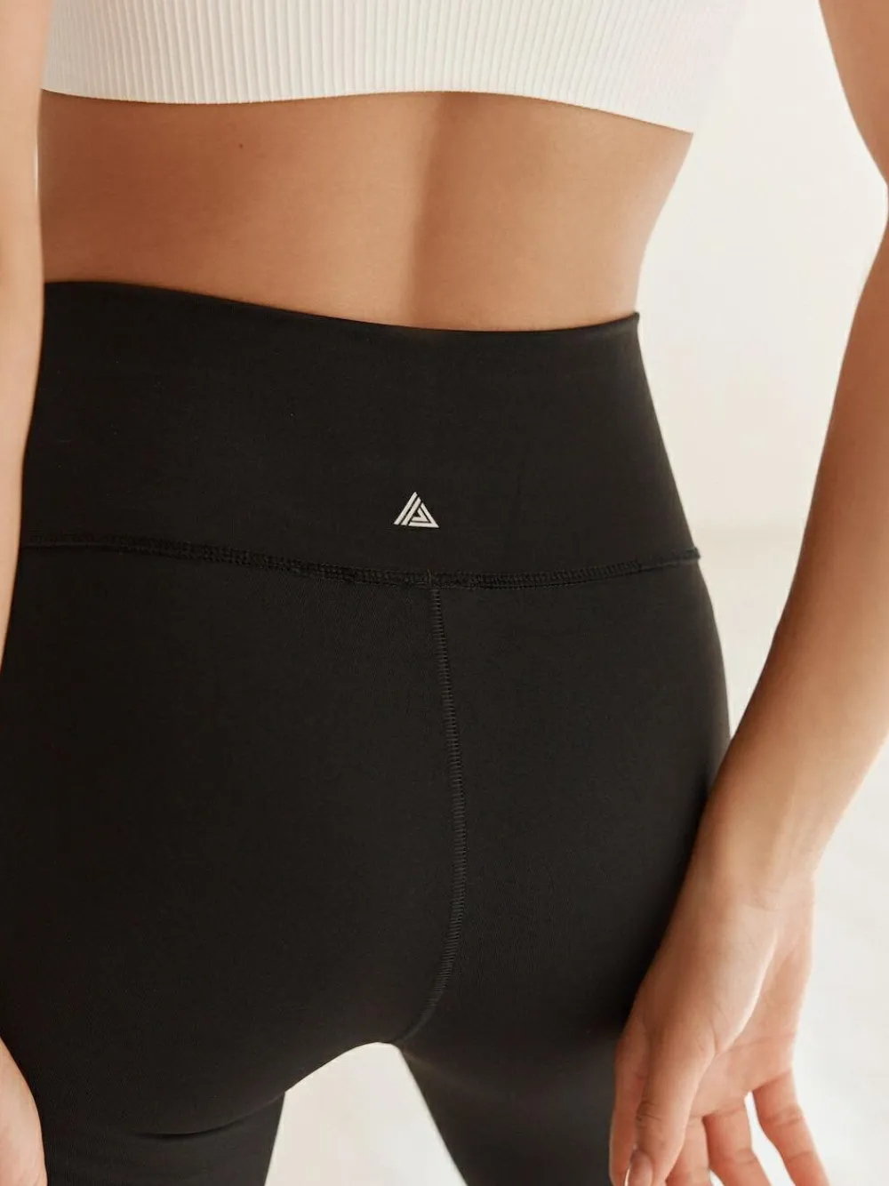 Next Black Tummy Control High Waisted Capri Length Sculpting Leggings^Women Sportswear|Leggings & Sweatpants