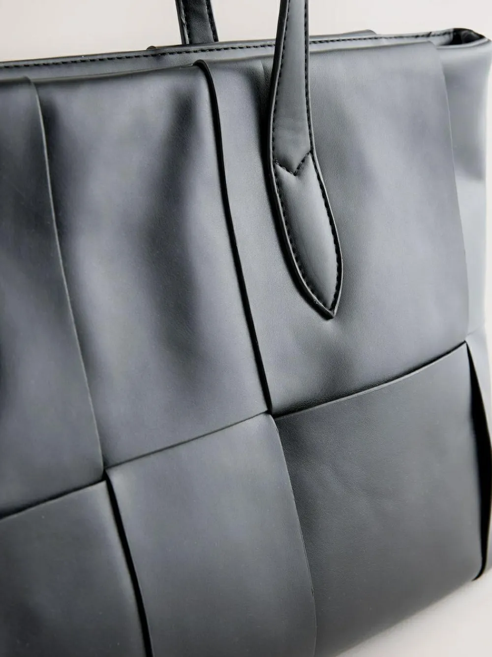 Next Black Weave Shoulder Bag^Women Bags