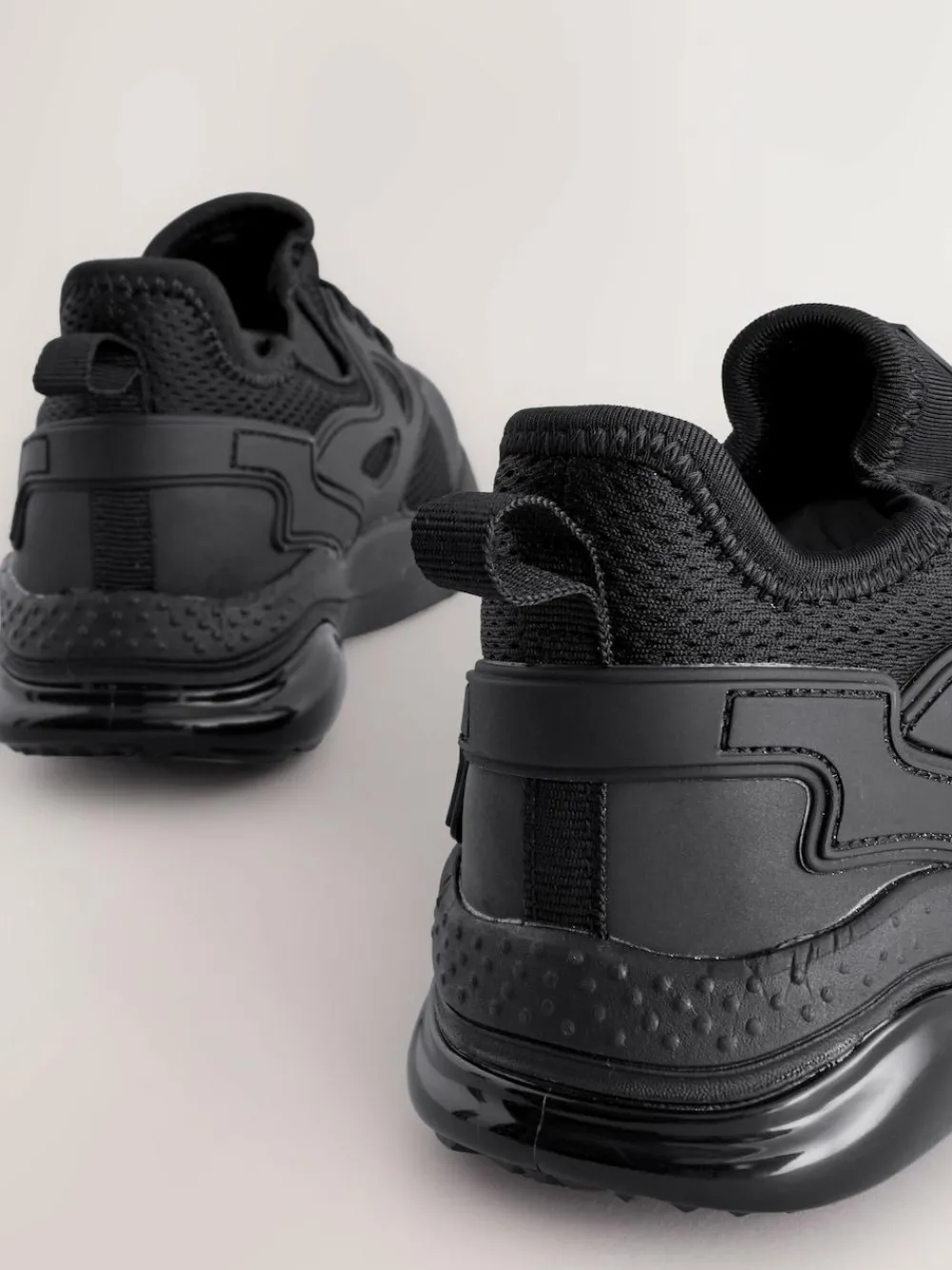 Next Wide Fit (G) Elastic Lace Trainers^BOY School Shoes|Boys Shoes