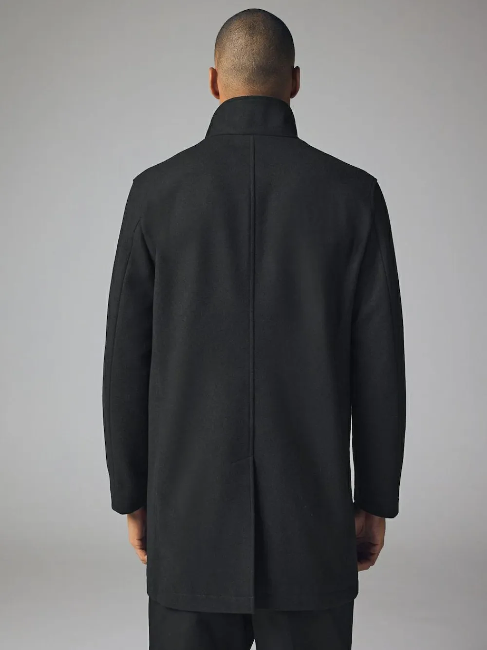 Next Wool Blend Mock Gilet Herringbone Padded Coat^ Coats & Jackets|Coats & Jackets