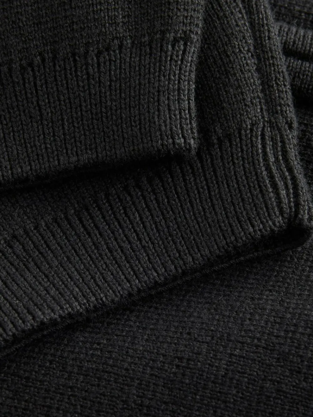 Sale Next Black Zip Through Knitted Cardigan (3-16yrs)