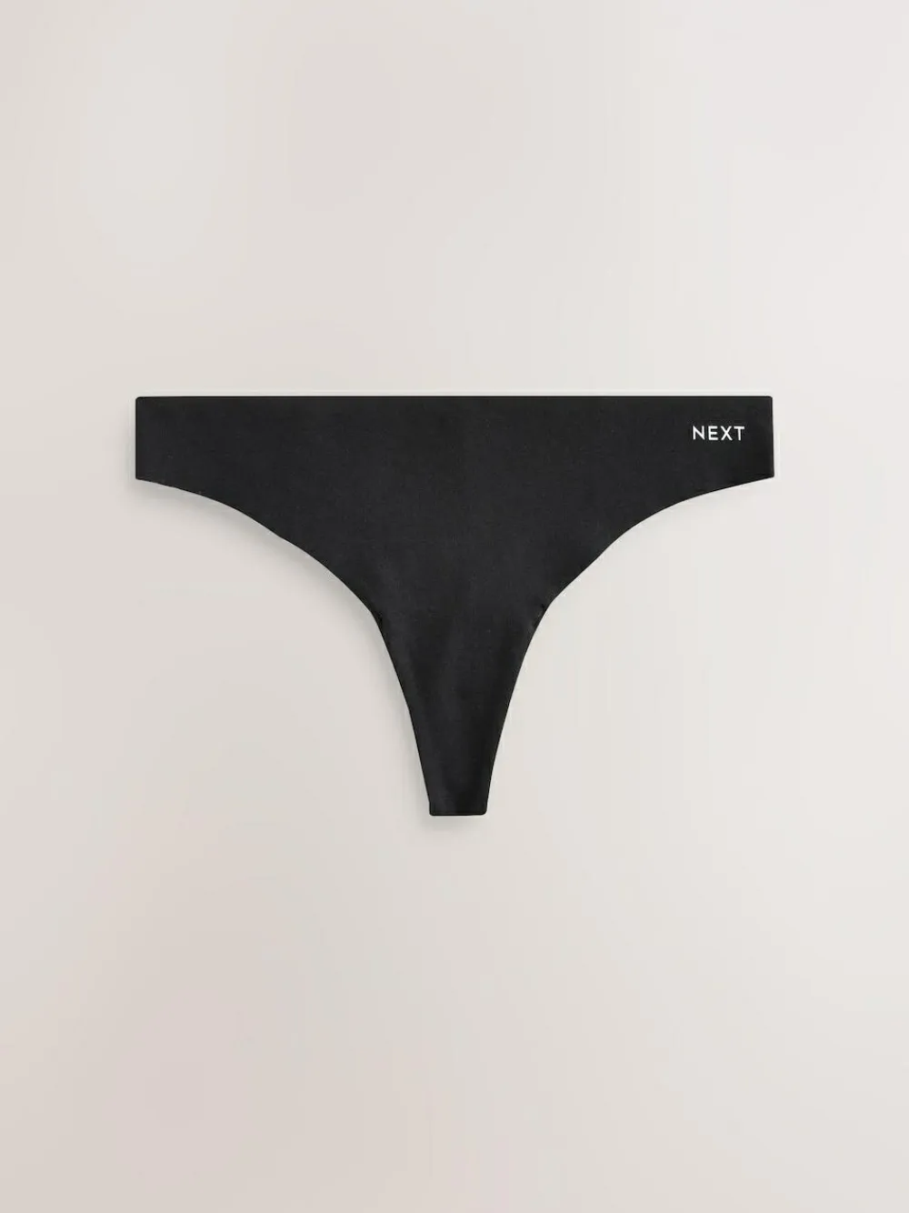 Next Black/Cream/Pink Thong Cotton Blend No VPL Knickers 7 Pack^Women Panties|All Lingerie