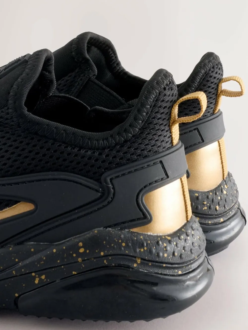 Next Wide Fit (G) Elastic Lace Trainers^BOY School Shoes|Boys Shoes