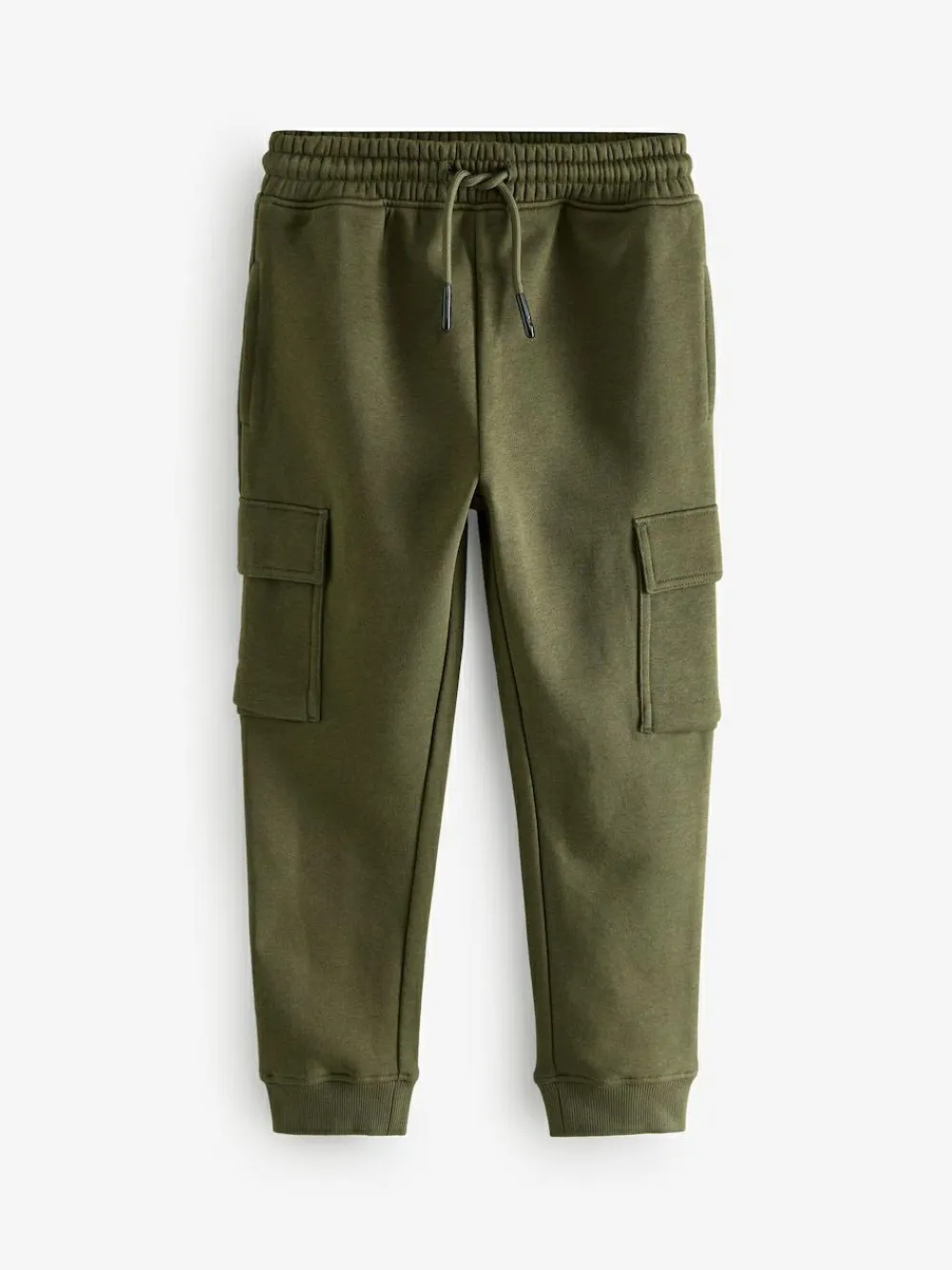 Next Slim Fit Cargo Joggers 2 Pack (3-16yrs) Black/Green