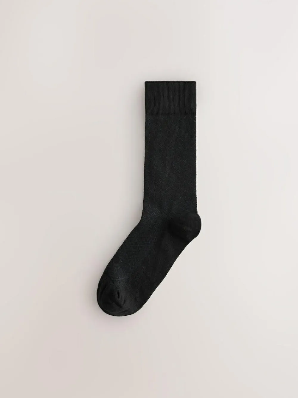 Outlet Next Pattern Smart Socks 5 Pack Black/Grey