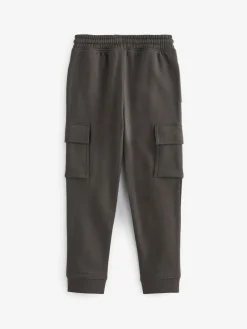Discount Next Slim Fit Cargo Joggers 2 Pack (3-16yrs) Black/Grey