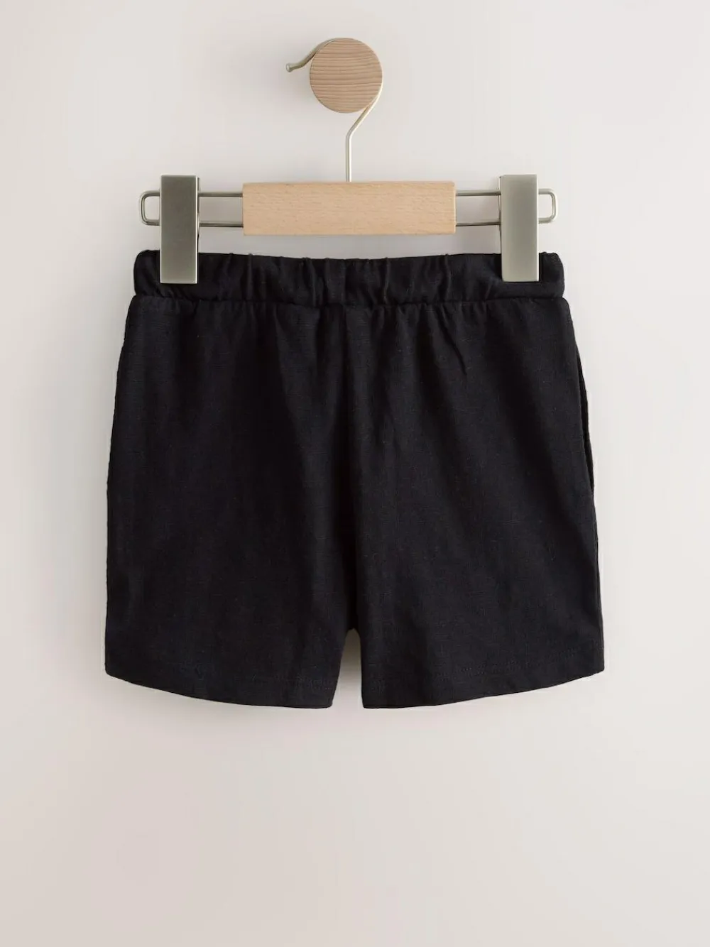 Next Black/Grey/Navy Blue Lightweight Shorts 3 Pack (3mths-7yrs)