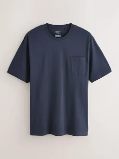 Outlet Next Black/Navy Blue Check Short Sleeve Jersey Pyjamas Set 2 Pack