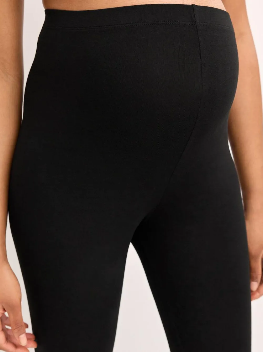 Clearance Next Black/Navy Blue Maternity Essential Leggings 2 Pack