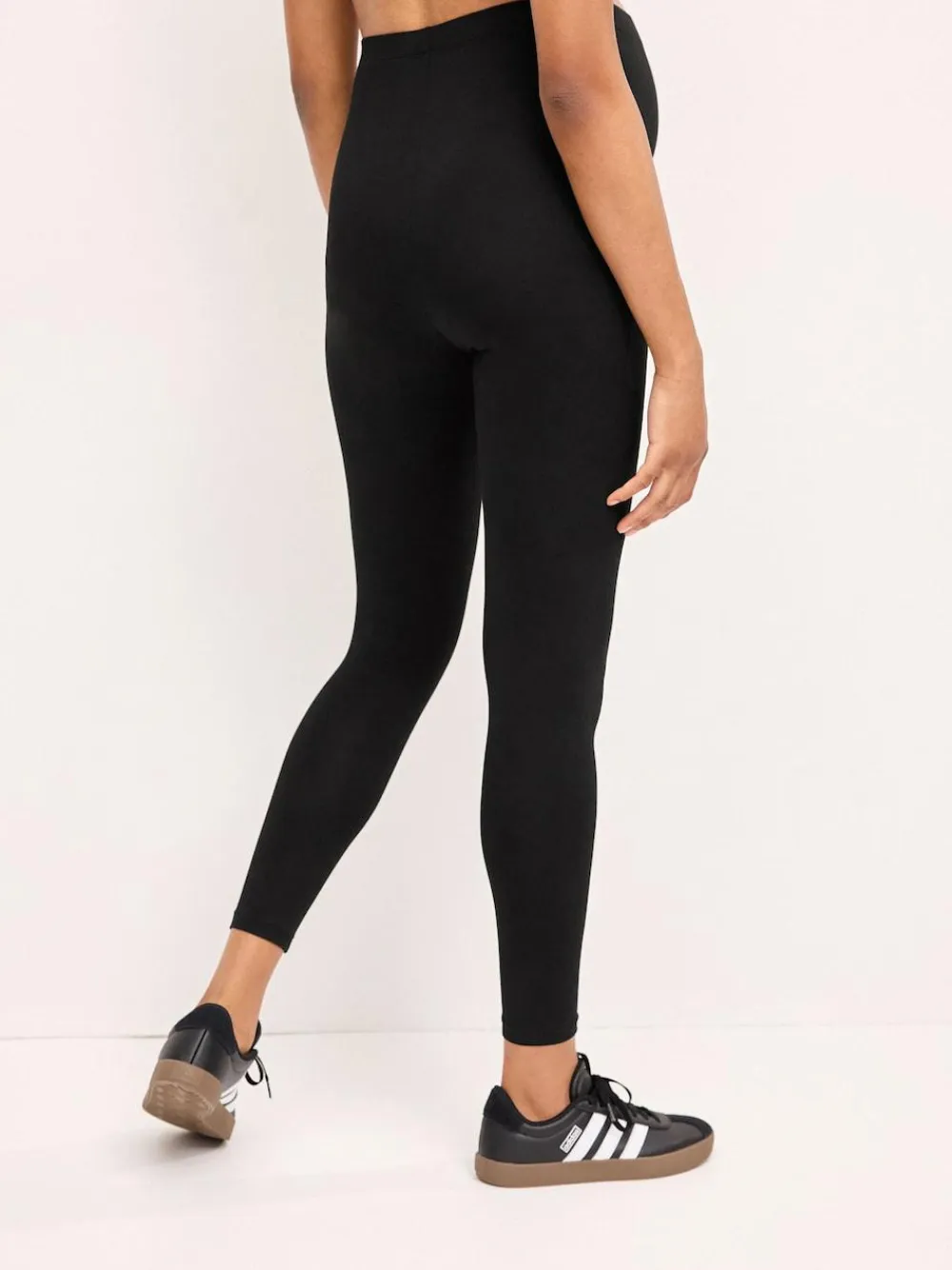 Clearance Next Black/Navy Blue Maternity Essential Leggings 2 Pack