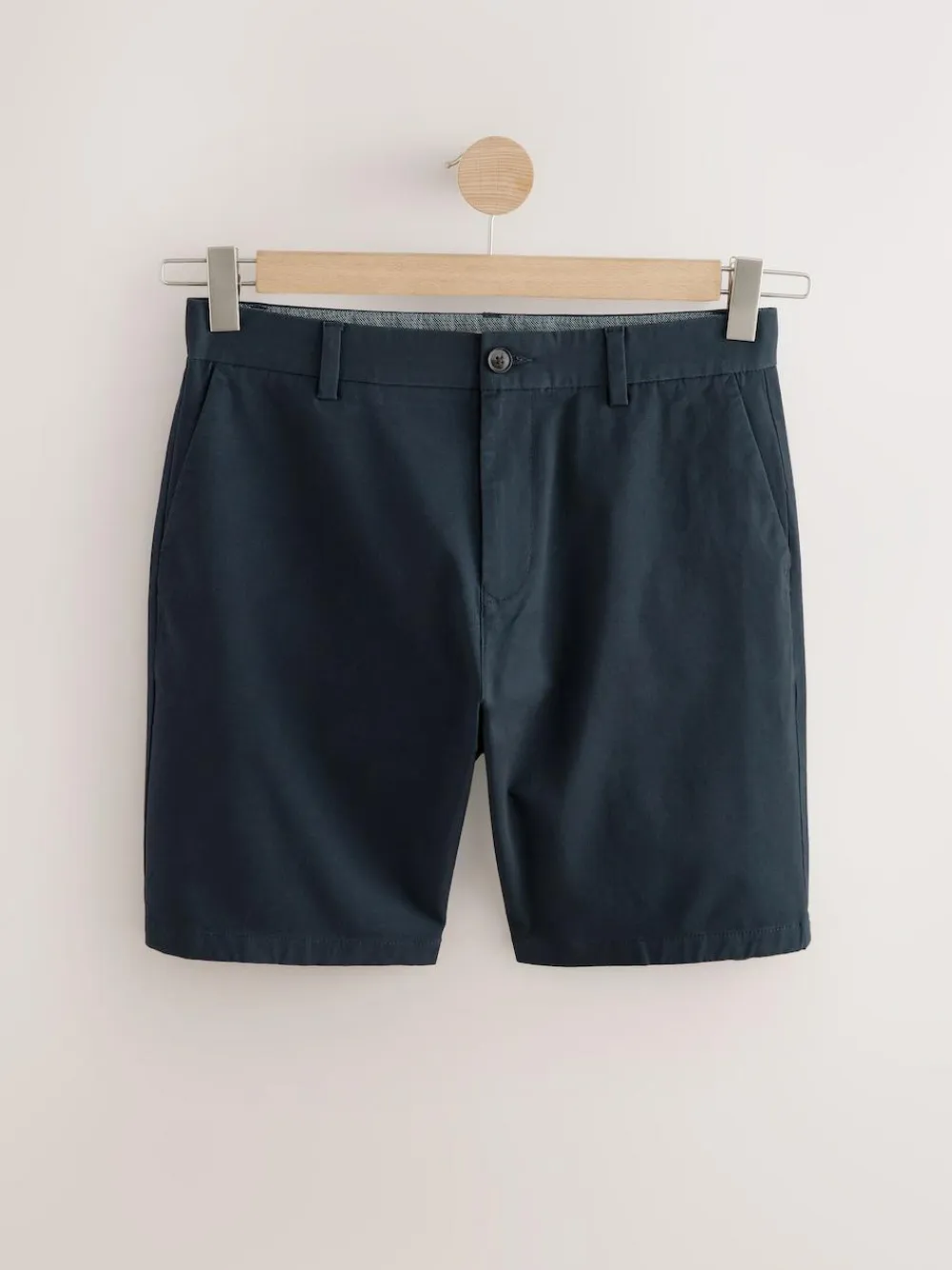 Next Black/Navy/Charcoal Straight Fit Stretch Chinos Shorts 3 Pack^ Shorts