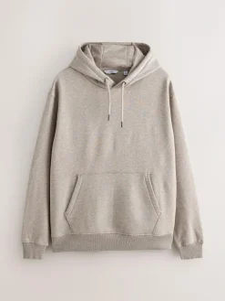 Sale Next Cotton Rich Jersey Overhead Hoodies 2 Pack Black/Neutral