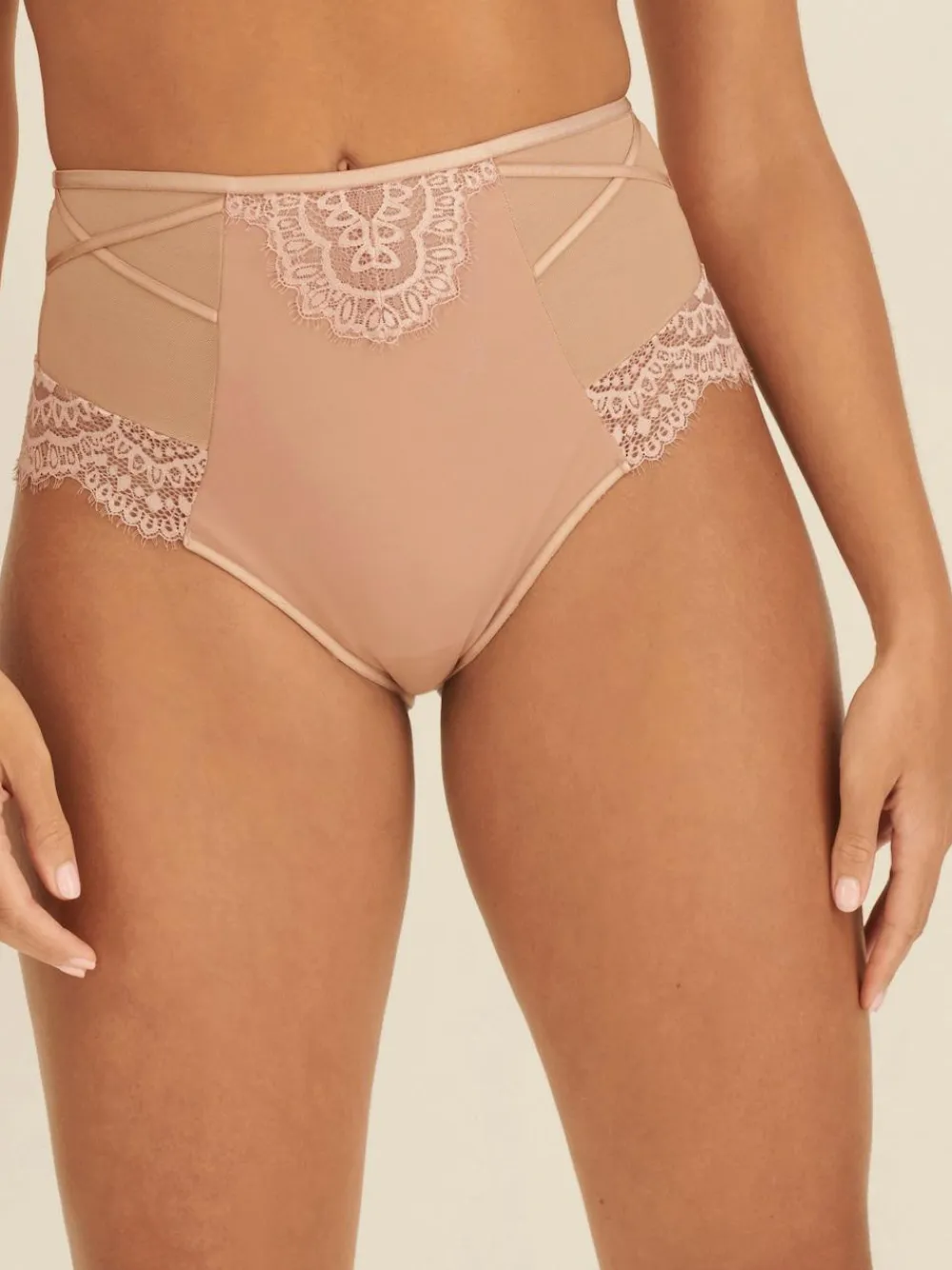 Next Tummy Control Lace Knickers 2 Pack^Women Panties