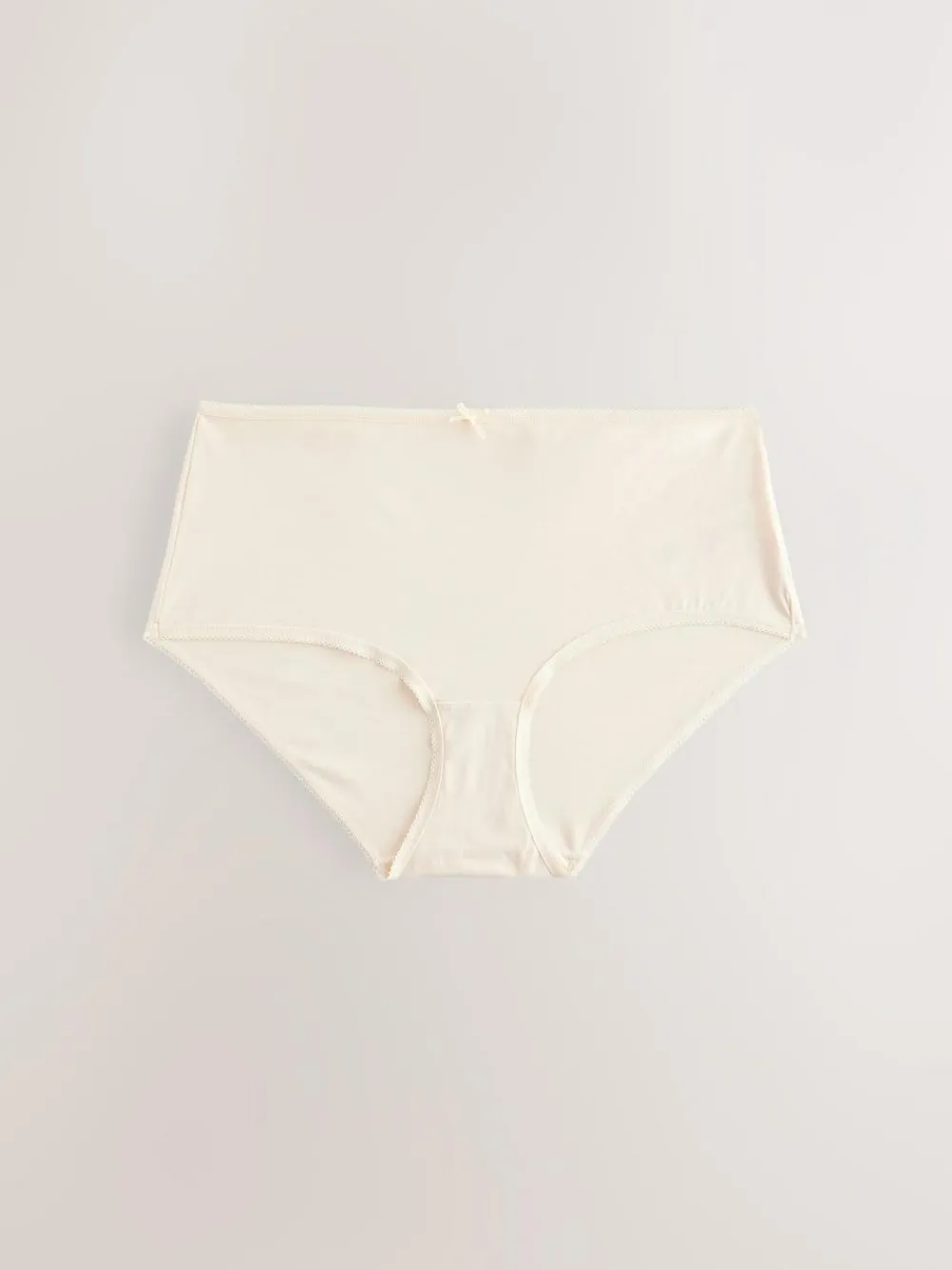 Hot Next Black/Pastel Rose Nude/White Midi Cotton Rich Knickers 5 Pack