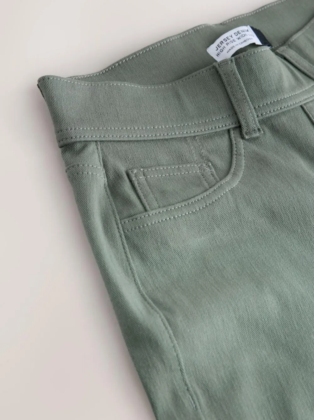 Next Jersey Denim Wide Leg Trousers 2 Pack^Women Jeans|Jeans