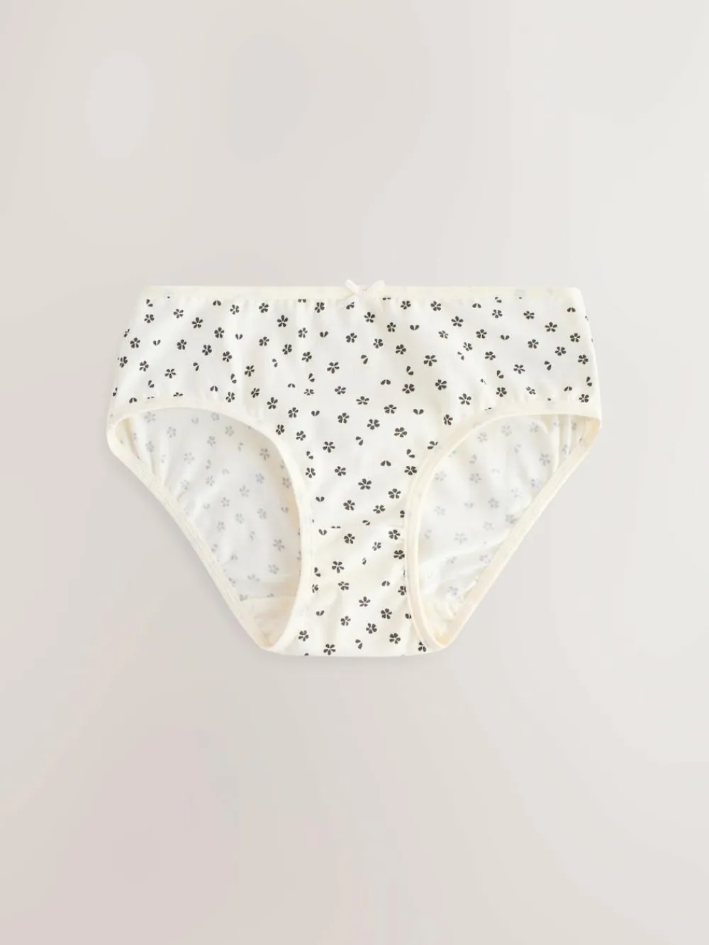 Best Next Ditsy Print Briefs 5 Pack (1.5-16yrs) Black/White