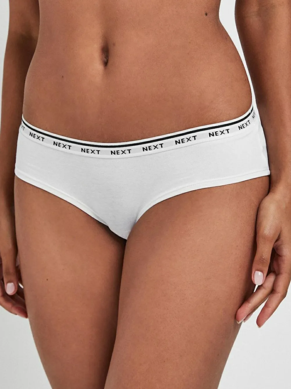 Next Short Cotton Logo Knickers 7 Pack^Women Panties|All Lingerie
