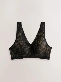 Next Black/White Total Support Non Pad Wire Ultimate Comfort Bras 2 Pack^Women Dd+ Range|Bras