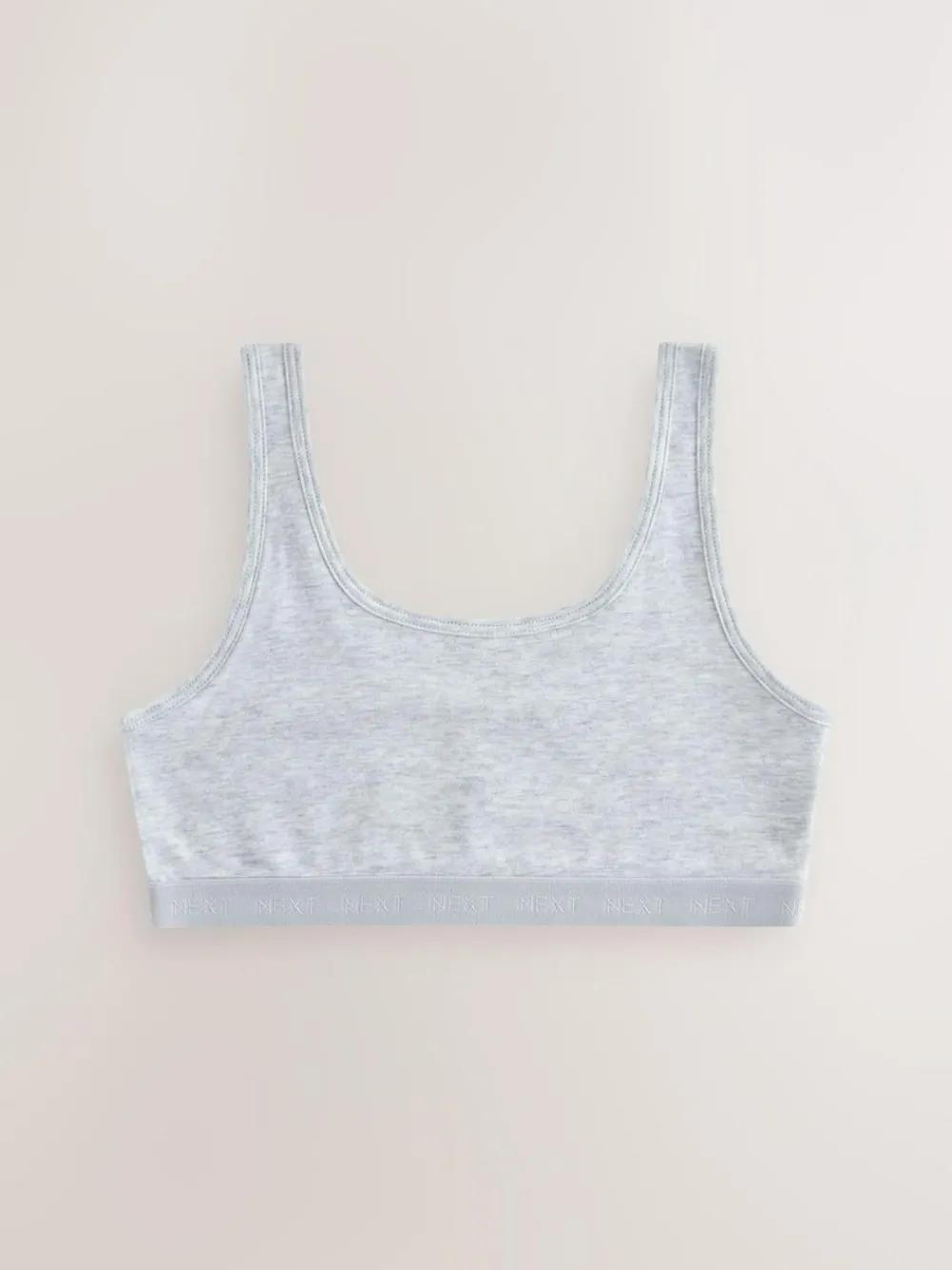 Next Black/White/Grey Scoop Crop Tops 3 Pack (5-16yrs)^ Underwear|Bras & Crop Tops