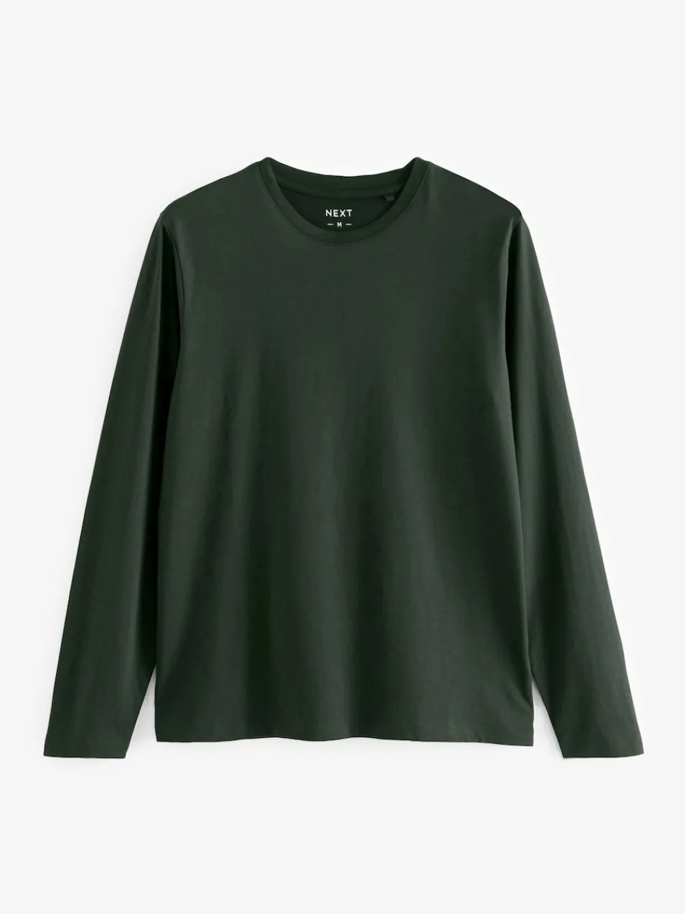 Next Regular Fit Regular Fit Long Sleeve 100% Cotton T-Shirts 5 Pack^ Nightwear|Tops & T-Shirts