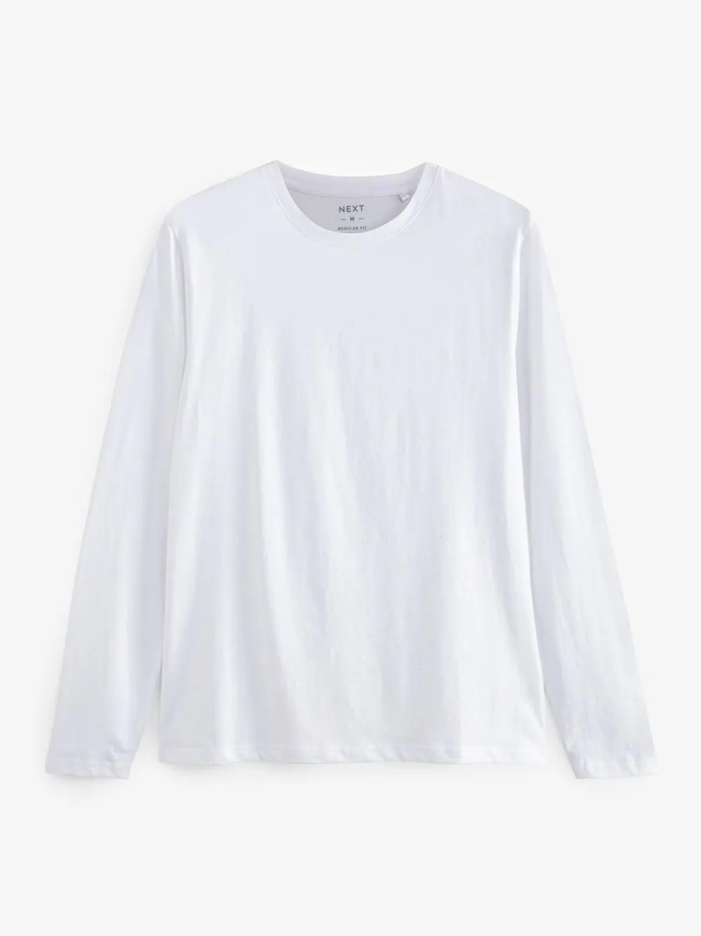Next Regular Fit Regular Fit Long Sleeve 100% Cotton T-Shirts 5 Pack^ Nightwear|Tops & T-Shirts