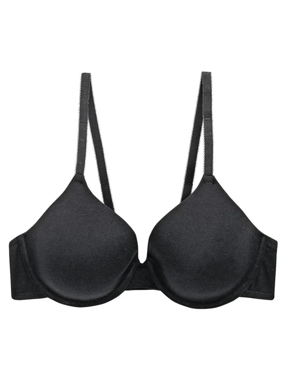 Next Black/White/Pastel Rose Nude Pad Full Cup Cotton Blend Ultimate Comfort Bras 3 Pack^Women Bras