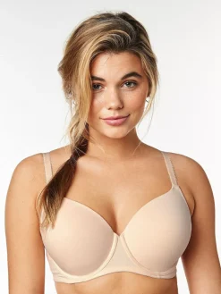 Next Black/White/Pastel Rose Nude Pad Full Cup DD+ Cotton Blend Ultimate Comfort Bras 3 Pack^Women Dd+ Range