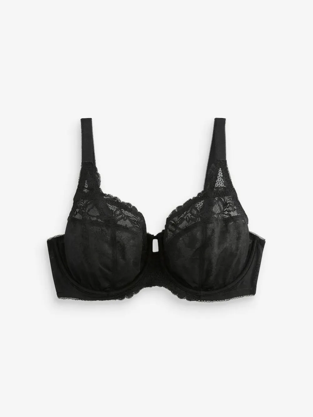 Next DD+ Lace Trim Non Pad Full Cup Underwired Bras 3 Pack^Women Bras|Dd+ Range