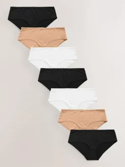 Next Short Microfibre Knickers 7 Pack^Women Panties