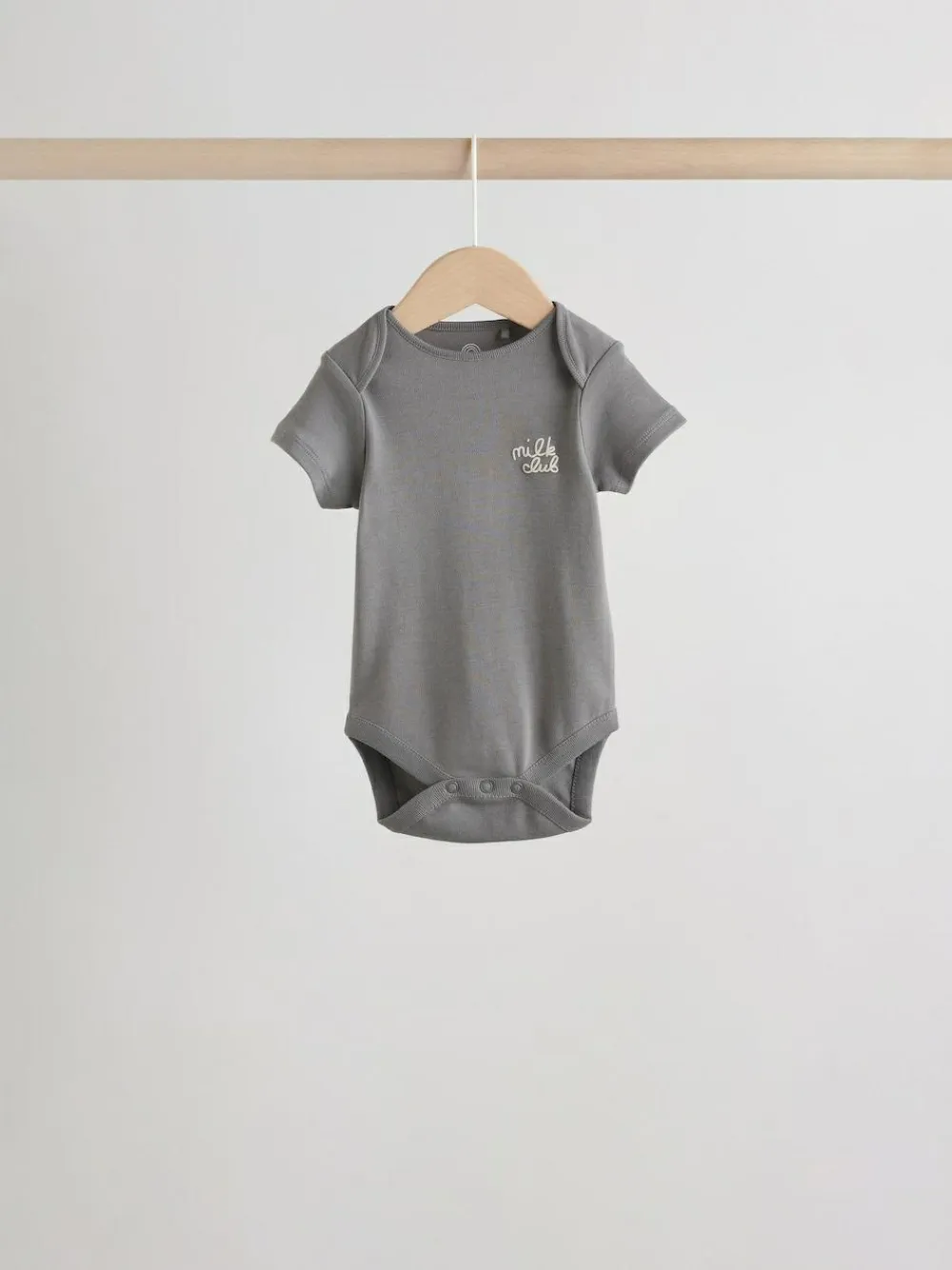 Hot Next Blue 5 Pack Short Sleeve Baby Bodysuits