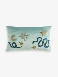 Next Blue 50 X 30cm Universe Embellished Icons Cushion^ Cushions & Throws