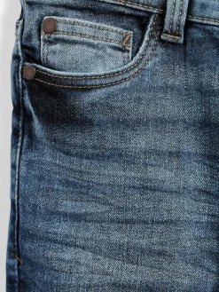 Online Next Blue Acid Wash Skinny Fit Stretch Jeans (3-17yrs)