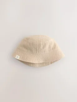 Next Baby Bucket Hats 2 Pack (0mths-2yrs)^BOY Hats & Scratch Mitts|Newborn Accessories