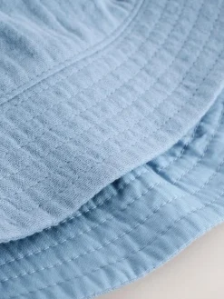 Next Baby Bucket Hats 2 Pack (0mths-2yrs)^BOY Hats & Scratch Mitts|Newborn Accessories