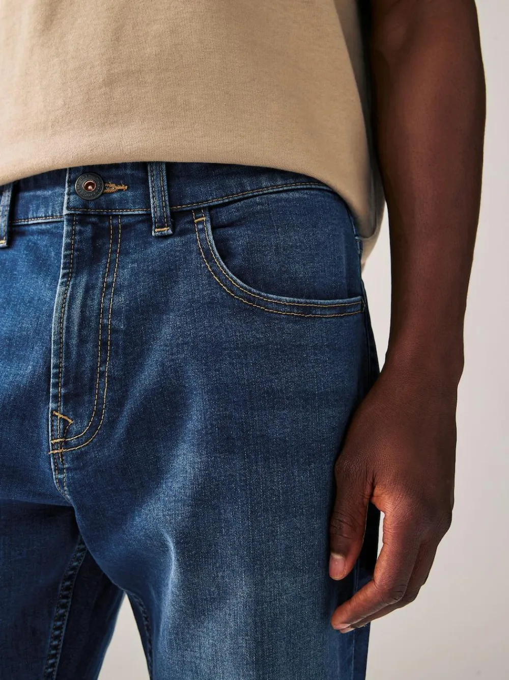 Next Blue Authentic Single Slim Fit Classic Stretch Jeans^ Jeans|Jeans