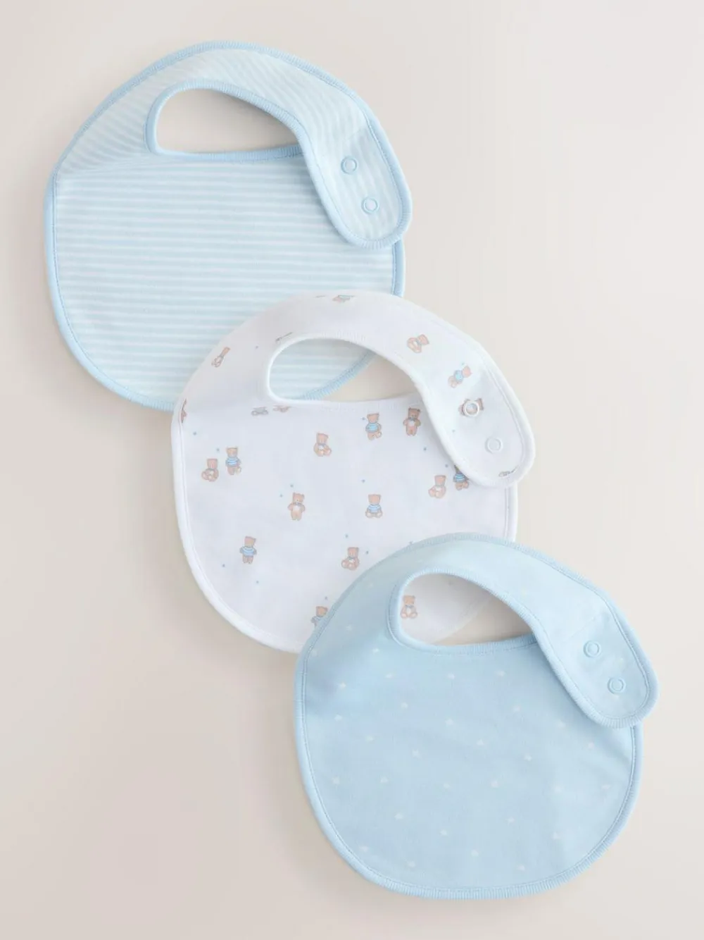 Sale Next Blue Baby Bibs 3 Pack