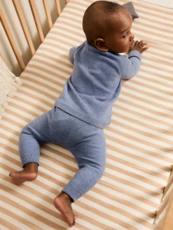 Discount Next Baby Knitted Jumper and Leggings Set (0mths-2yrs) Blue
