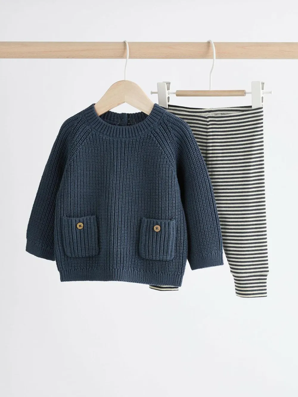 Next Baby Knitted Jumper and Leggings Set (0mths-2yrs)^BOY Newborn Clothing|Knitwear