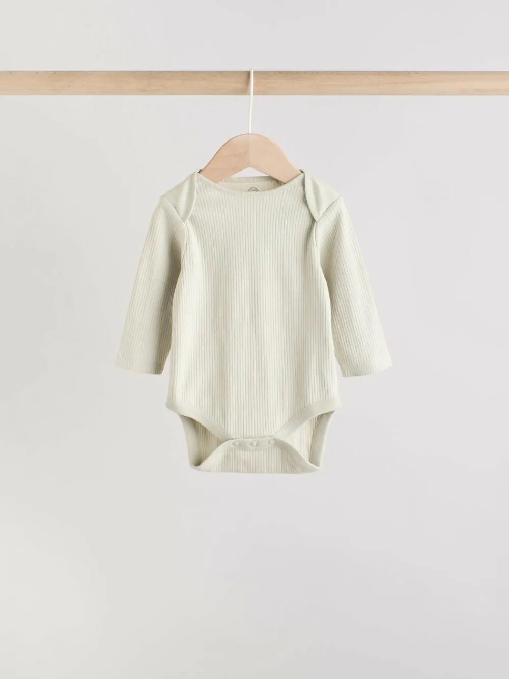 Next Blue Baby Long Sleeve Bodysuits 5 Pack^BOY Multipacks|Bodysuits & Vests