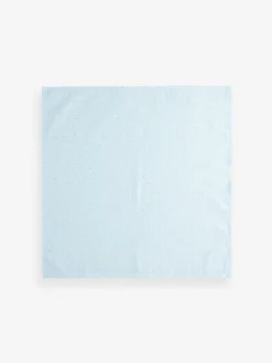 Clearance Next Baby Muslins Cloths 4 Pack Blue Bear