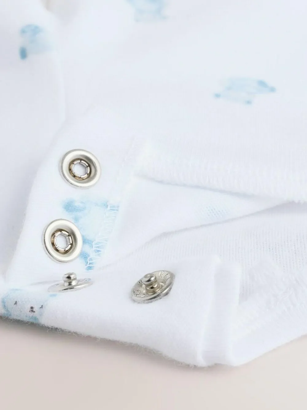 Sale Next Blue Bear Cord Dungarees and Bodysuit Set (0mths-2yrs)