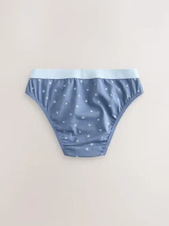 Discount Next Bikini Briefs 5 Pack (1.5-16yrs) Blue