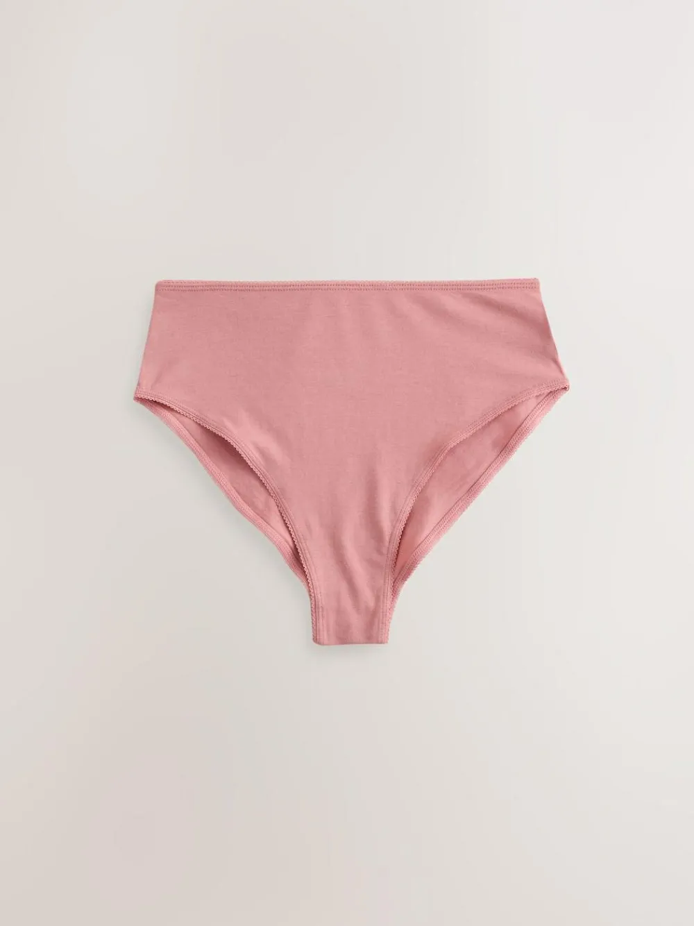 Discount Next Blue Bows High Waist High Leg Cotton Rich Knickers 7 Pack