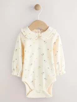 Next Blue Character Baby Cord Pinafore Long Sleeve Bodysuit & Tights Set (0mths-2yrs)^ Dresses|Dresses