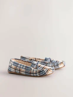 Next Moccasin Brushed Slippers^Women Slippers|All Night & Lounge