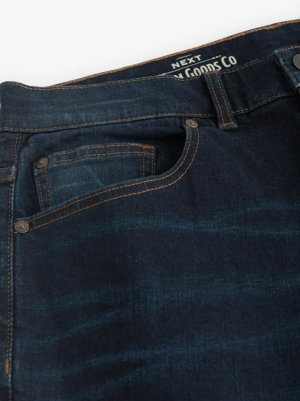 Hot Next Blue Deep Slim Fit Authentic Stretch Denim Jeans